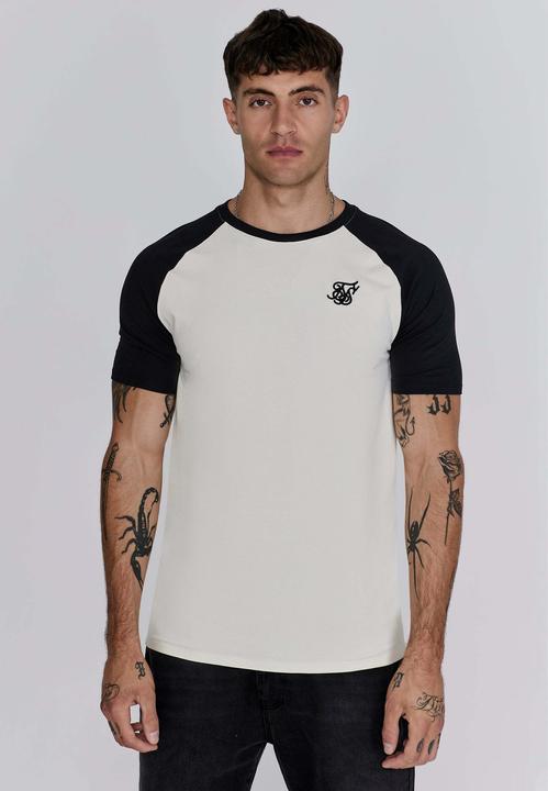 Siksilk T-Shirt Raglan T-Shirt (M)