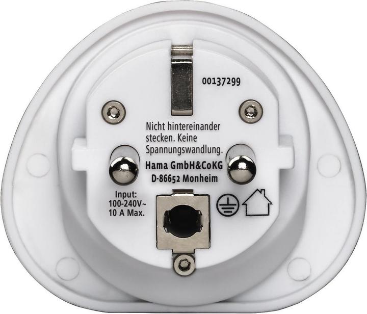 Produktbild Hama Reisestecker Universal auf deutschen