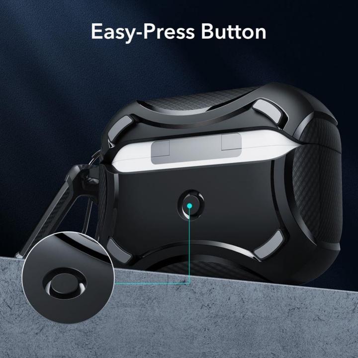 Immagine prodotto ESR Cyber Armor Halolock Magsafe Apple Airpods Pro 1 / 2 Nero (Borsa per cuffie)