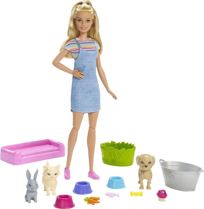 Image du produit Barbie Poupée Play 'N' Wash (blonde)