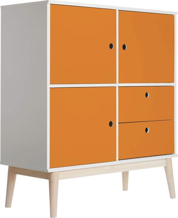 Produktbild Trenddeko Uni Pastellorange (100 x 50 cm)
