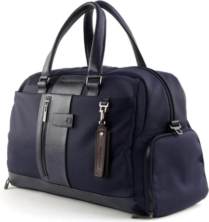 Image du produit Piquadro Brief 2, Tissu synthétique, Textile Sac à main, Compartiment à chaussures, Nav