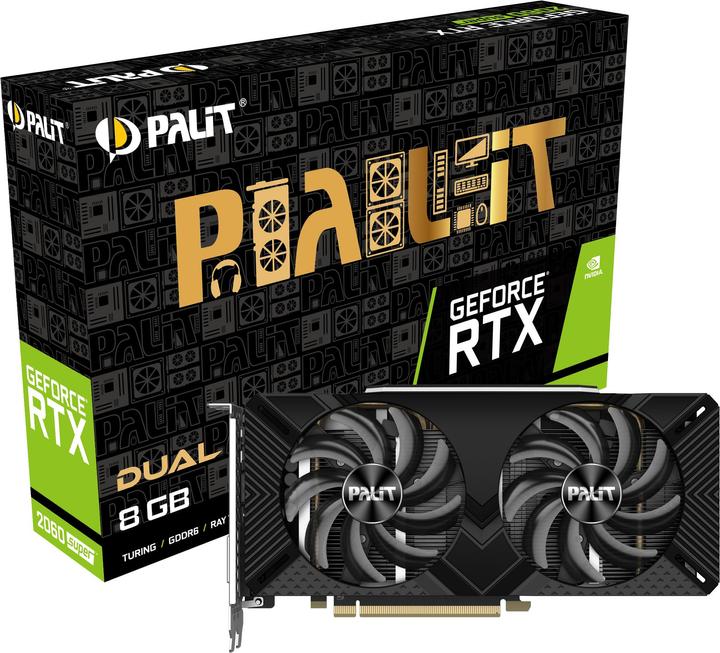 Immagine prodotto Palit GeForce RTX 2060 Super Dual (8 GB)