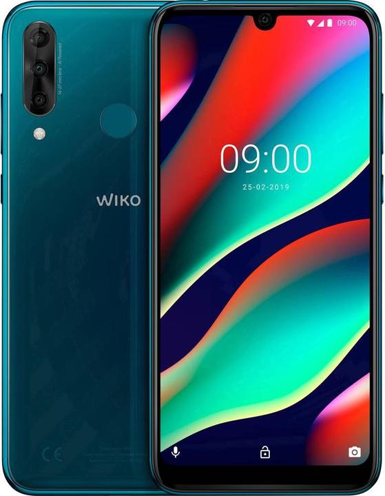Wiko Visualizza 3 Pro (128 GB, Sanguinare, 6.30", Doppia SIM Ibrida, 13 Mpx, 4G)