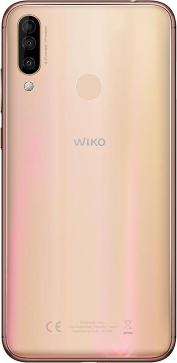 Produktbild Wiko View 3 (64 GB, Blush Gold, 6.26", Hybrid Dual SIM, 13 Mpx, 4G)