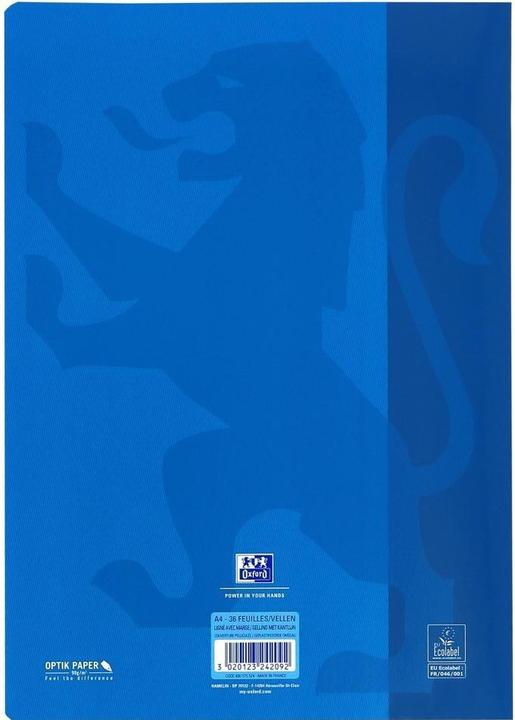 Actual product image Oxford Exercise book (A4, Lined, Hardcover)