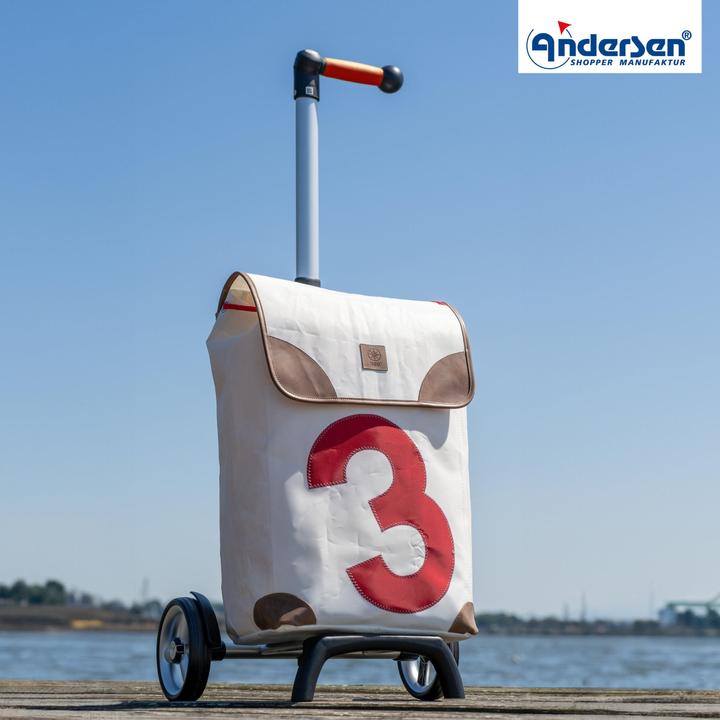 Image du produit Andersen Unus Shopper Fun 360° Chariot à provisions 57 cm
