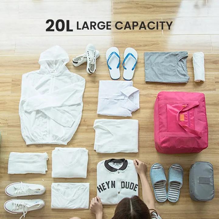 Image du produit Only-Bags.Store Sac de voyage pliable Sac de voyage léger Tote Carry On Sac à bagages Weekender Overnight