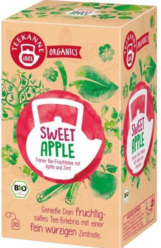 Actual product image Teekanne Tea bags organic Sweet Apple 20 pieces (50 g)