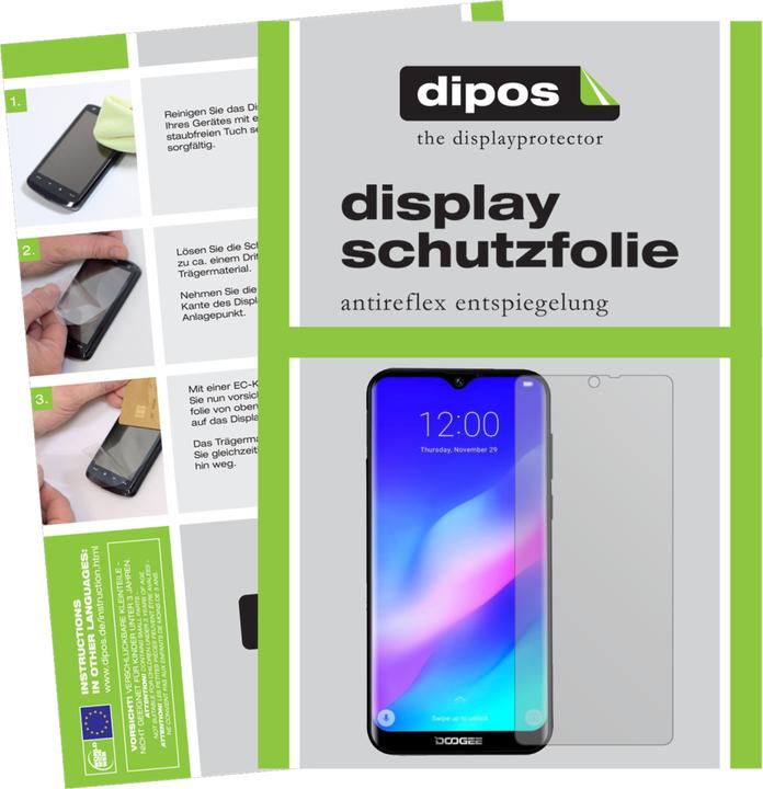 Immagine prodotto Dipos Pellicola Protettiva Antiriflesso (2 Pezzo/i, Archos Oxygen 57)