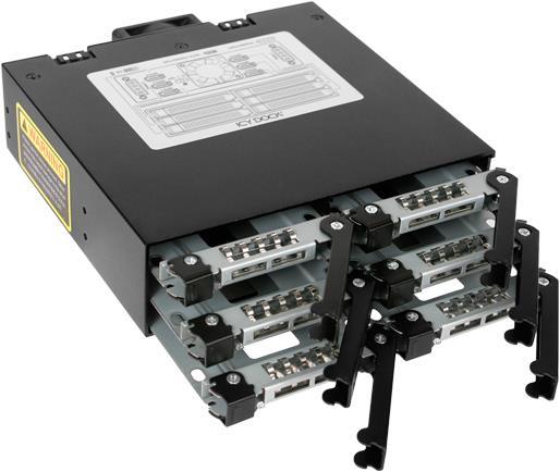Produktbild Icy Dock Mb996sp-6sb (2.5")