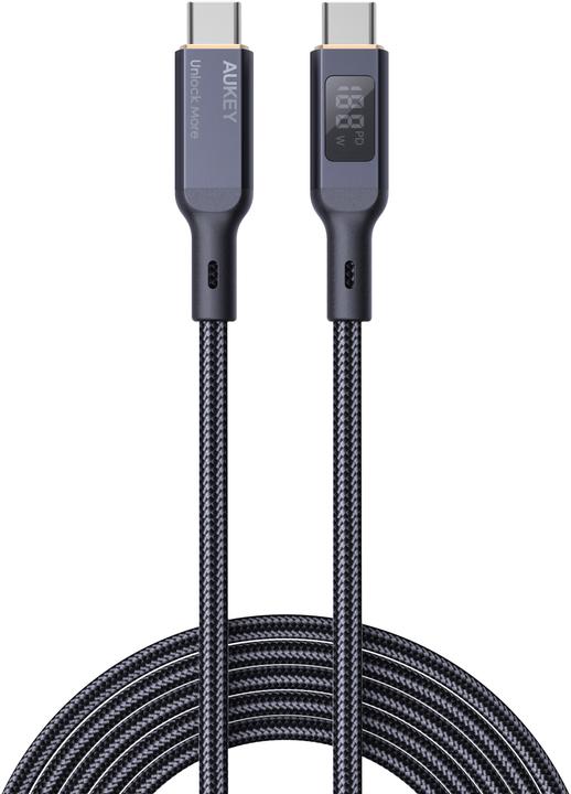 Image du produit Aukey USB C — USB C (1.80 m, USB 2.0, 100 W)