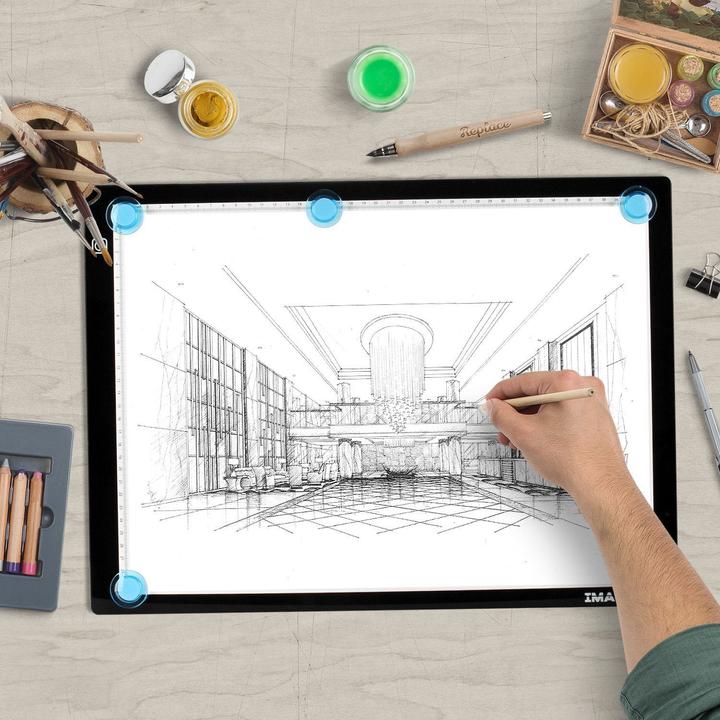 Image du produit Image Planche à dessin LED (A3)