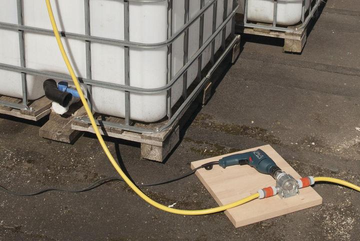 Produktbild wolfcraft wolfcraft 1 Pumpe Metallgehäuse 3000 l/h S=8mm