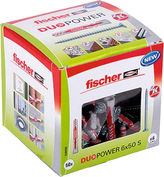 Image du produit Fischer Ancre à 2 composants DUOPOWER 6x50 S (50 pcs)