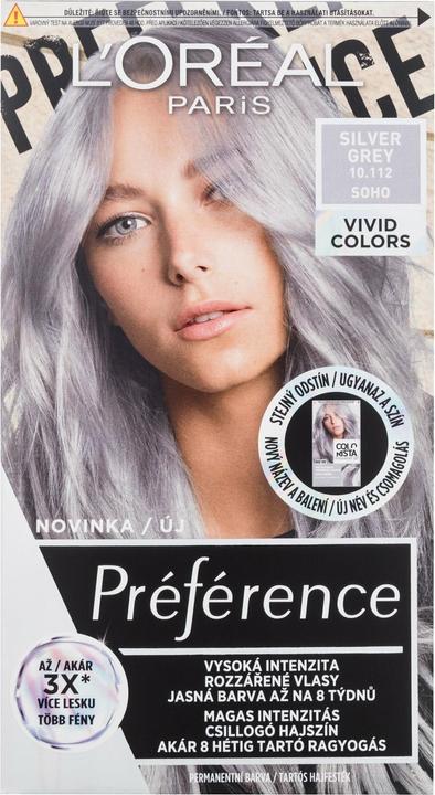 L'Oréal Paris Préférence Vivid Colors (10,112 Silver Grey)