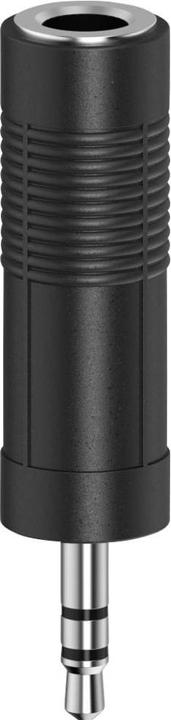 Produktbild Hama Audio-Adapter 3.5mm Klinken-Stecker - 6,3mm Klinken-Kupplung (Zubehör)