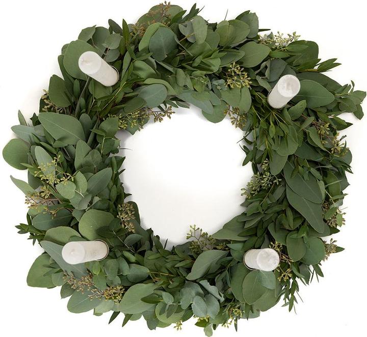 Immagine prodotto VEG and the City Corona d'Avvento all'eucalipto (40 cm)