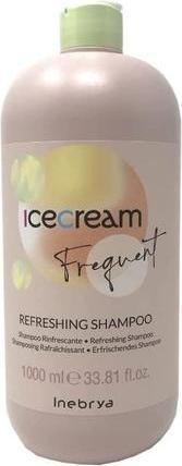 Produktbild Inebrya Ice Cream Frequent Refreshing odświeżający szampon do włosów Miętowy 1000ml (1000 ml, Flüssiges Shampoo)