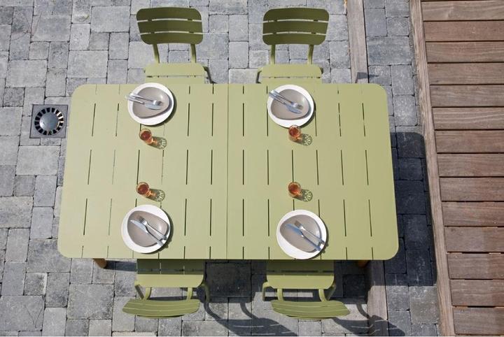 Produktbild Ezeis ALICANTE 4-Sitzer Esszimmergarnitur 1 Set (1 Tisch + 4 Stühle) (85 cm)