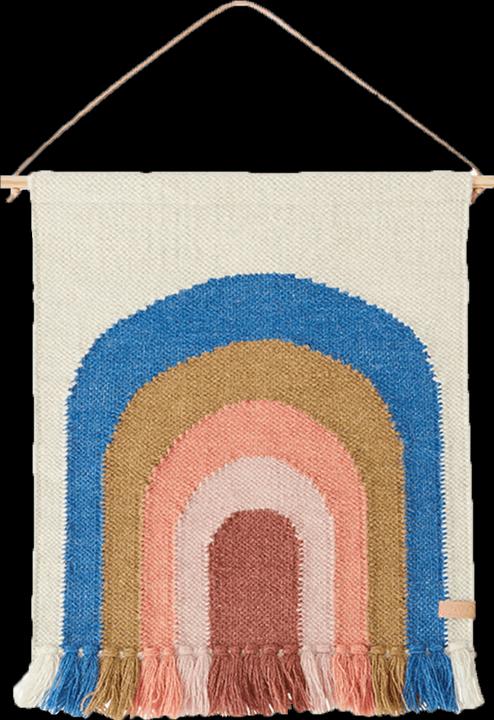 Image du produit Oyoy Panneau mural The Rainbow mini bleu (8 x 8 x 64 cm)