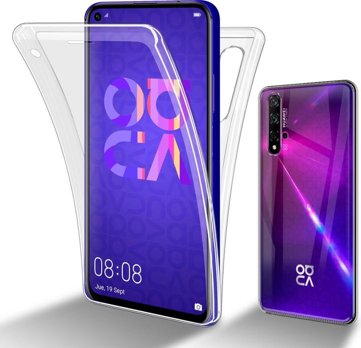 Image du produit Cadorabo Étui TPU 360 degrés Case (Huawei Nova 5T, Honneur 20, Taxe 20)