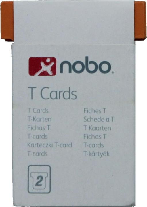 Actual product image Nobo T-cards