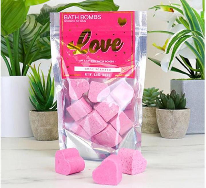 Actual product image TOP Heart bath bombs (Bath bombs)