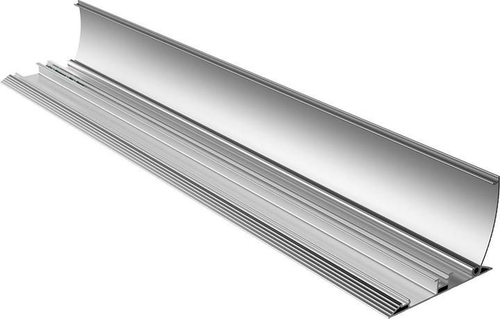 Actual product image Multibrackets Top shelf cable duct 139x750, aluminium, silver (Duct, 75 cm)