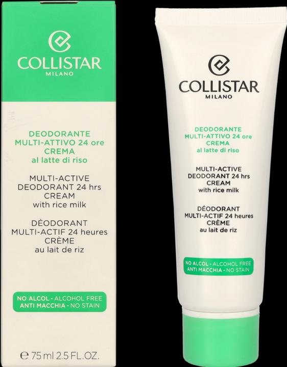 Image du produit Collistar Déodorant Multi-Active 24 H au lait de riz (Crème, 75 ml)