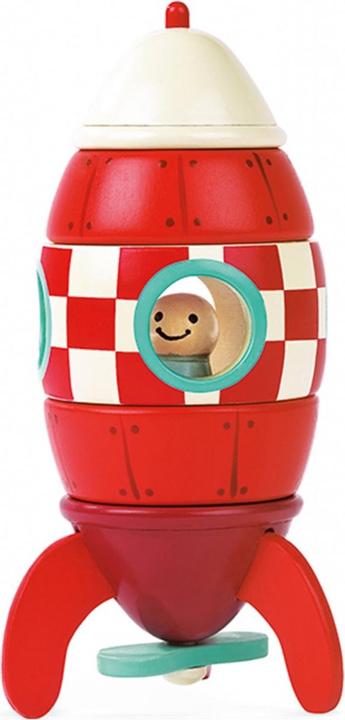 Janod Magnetbausatz Rakete