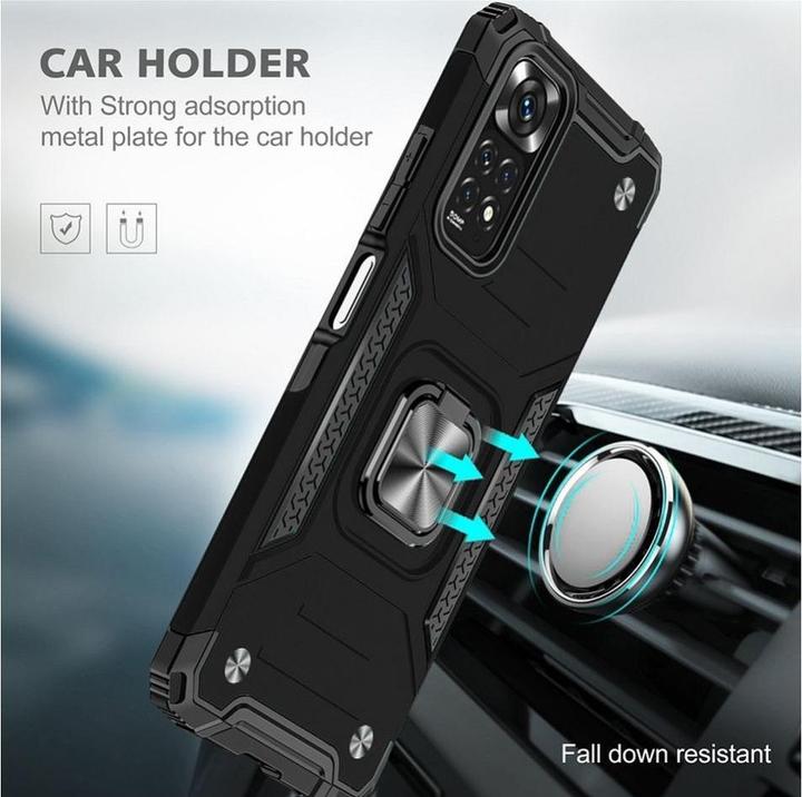 Actual product image OEM Other NITRO case for XIAOMI Redmi 12C black (Xiaomi Redmi 12C)