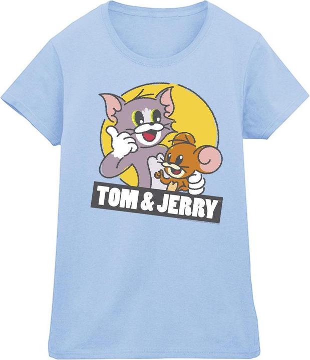 Tom & Jerry Sketch Logo TShirt (S)