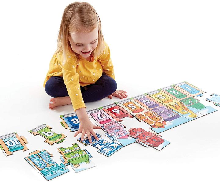 Actual product image Orchard Toys Puzzle 20 pcs. Number Street