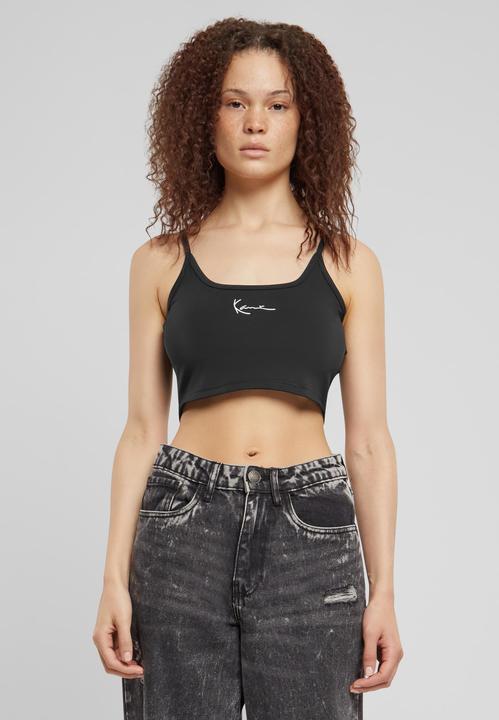 Actual product image Karl Kani KW-TP021-001-01 Small Signature Essential Crop Top - 137835 (XS)