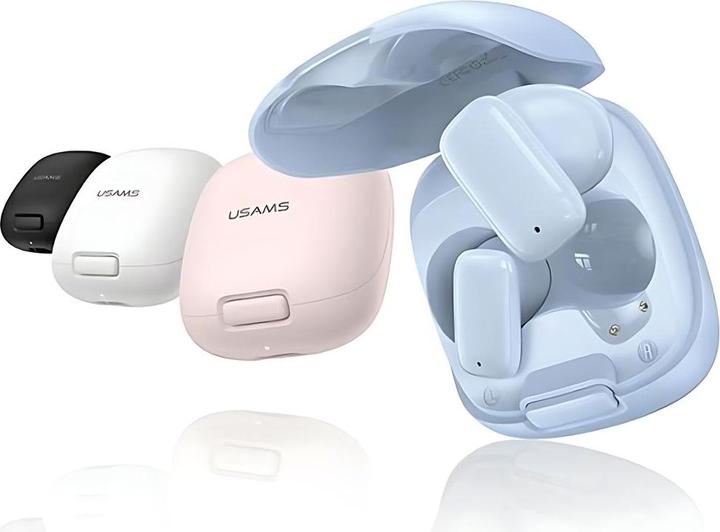 Produktbild Usams Słuchawki Bluetooth 5.3 TWS ID Series bezprzewodowe niebieski/blue BHUID03 (ID25) (5 h, Kabellos)