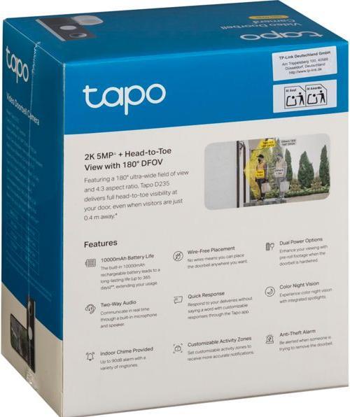 Actual product image TP-Link Tapo D235 (Funk)