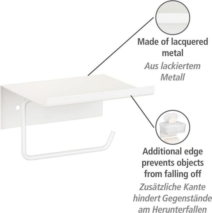 Actual product image Wenko Toilet paper holder. Desulo