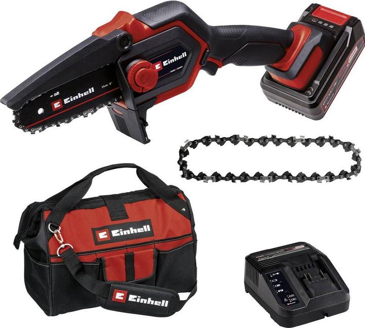 Einhell Akku-Astkettens?ge GE-PS 18/15 Li Bag Kit (Battery chain saw)