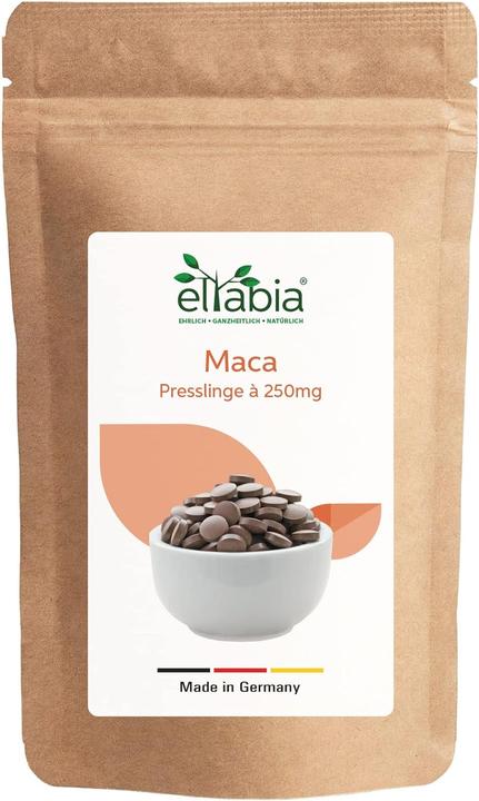 Eltabia Maca Tabletten aus Peru | Premium Rohkost-Qualität (400 Stück, Tabletten)