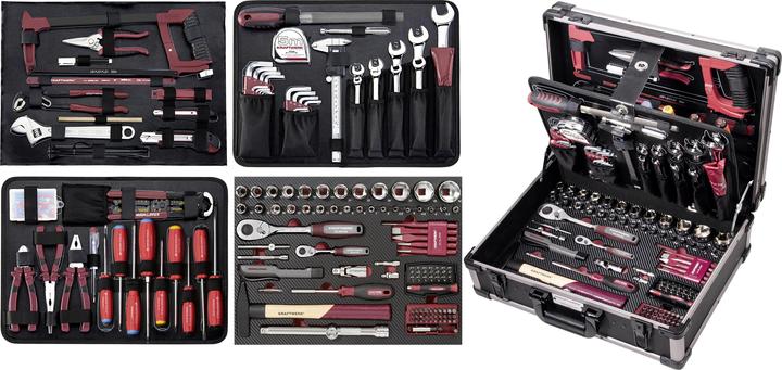Actual product image Kraftwerk Professional tool case (263 pieces)
