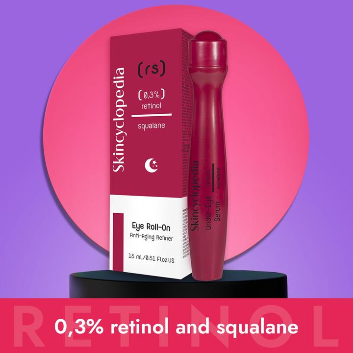 Image du produit Skincyclopedia Soin des yeux au squalane (Roll-on, 15 ml, Jour + nuit)