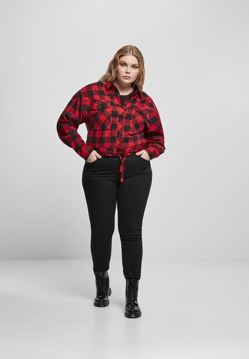 Immagine prodotto Urban Classics Camicia a quadri corta da donna (4XL)