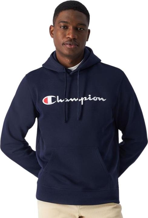 Champion Bluza męska Hooded granatowa 220253 BS501 S (S)
