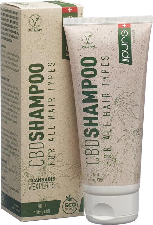 Produktbild Pure Production CBD Shampoo 600mg CBD (200 ml, Flüssiges Shampoo)