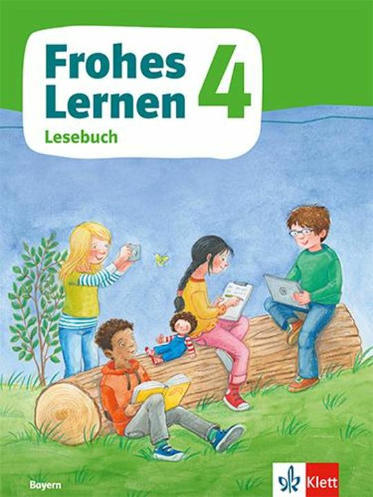 Produktbild Frohes Lernen Lesebuch 4. Schulbuch Klasse 4. Ausgabe Bayern (Deutsch, Bernadette Girshausen, Isolde Stanger, 2023)