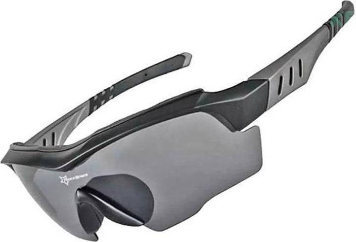 Produktbild Rockbros Polarisierte Fahrradbrille (Schwarz, Schwarz)