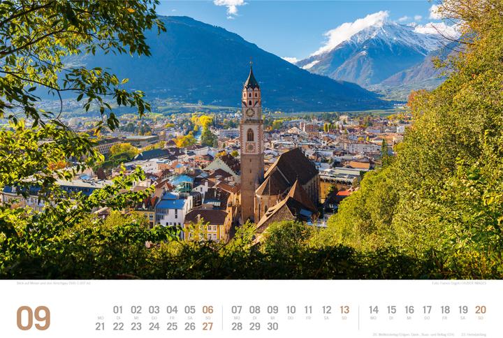 Produktbild Südtirol - von Bozen bis zu den drei Zinnen - ReiseLust Kalender 2026 (45 x 33 cm, Harter Einband, Deutsch)