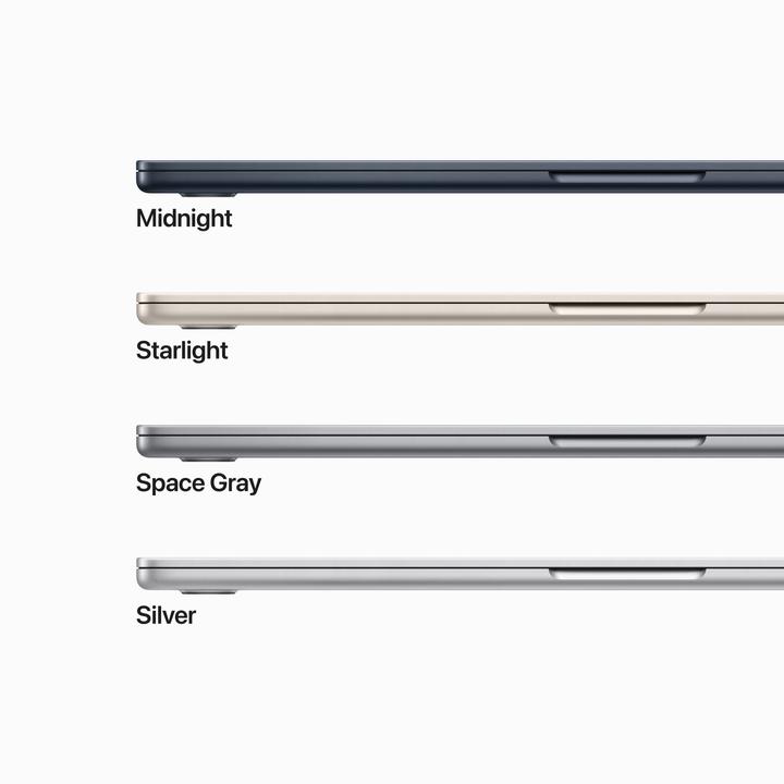 Actual product image Apple MacBook Air – 2023 (15", M2, 8 GB, 256 GB, CH)