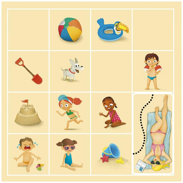 Produktbild Smart Games Puzzle Beach (48 Teile)
